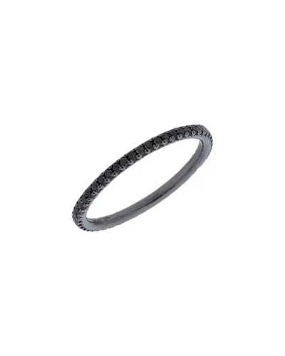 Nephora 14k 0.30 Ct. Tw. Diamond Eternity Ring In Black