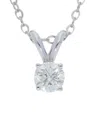 Nephora 14k 0.33 Ct. Tw. Diamond Necklace