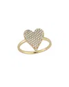 Nephora 14k 0.35 Ct. Tw. Diamond Heart Ring