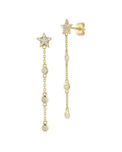 Nephora 14k 0.39 Ct. Tw. Diamond Star Studs In Multi