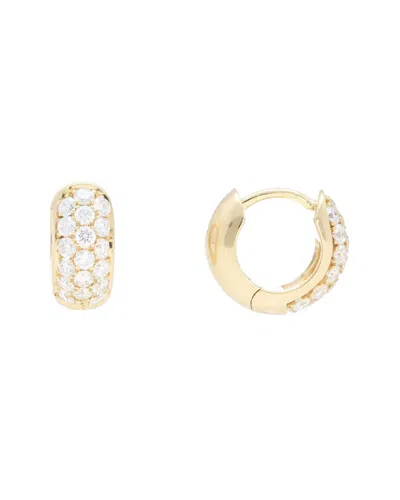 Nephora 14k 0.54 Ct. Tw. Diamond Huggie Earrings