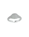 Nephora 14k 0.65 Ct. Tw. Diamond Signet Ring