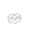 Nephora 14k 0.75 Ct. Tw. Diamond Criss Cross Ring