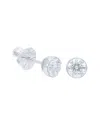 Nephora 14k 1.00 Ct. Tw. Diamond Stud Earrings In Metallic