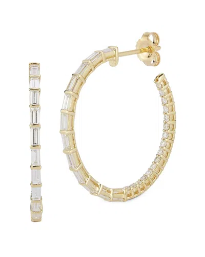 Nephora 14k 1.79 Ct. Tw. Diamond Hoops In Gold
