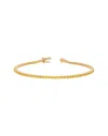 Nephora 14k 4.10 Ct. Tw. Diamond & Sapphire Tennis Bracelet