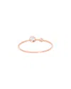 Nephora 14k Rose Gold Diamond Ring