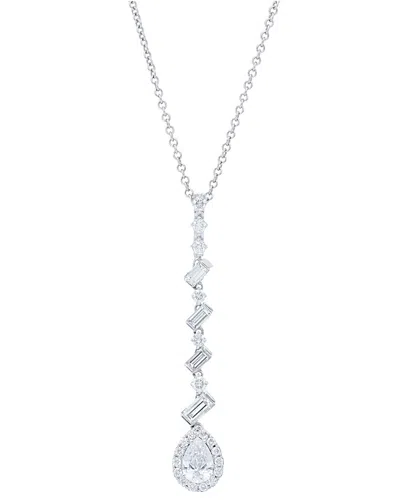 Nephora 18k 0.90 Ct. Tw. Diamond Pendant In White