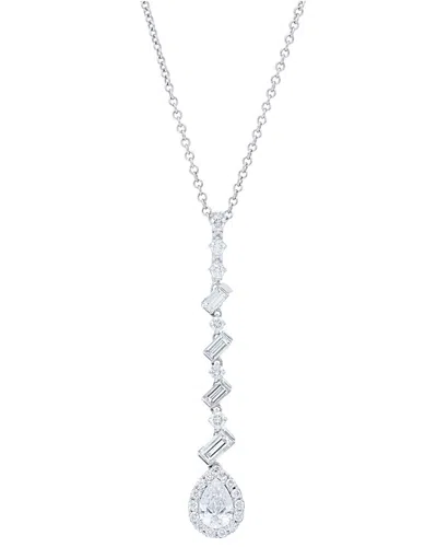 Nephora 18k 0.90 Ct. Tw. Diamond Pendant In Metallic