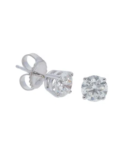 Nephora 18k 1.00 Ct. Tw. Diamond Studs In Metallic