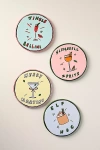 Nephthys Illustrated Elf Nog Coaster In Multi