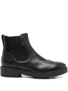 Nero Giardini Brogue-details Boots In Black