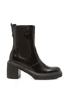 Nero Giardini Elasticated Side-panel Ankle Boots In Brown