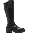 Nero Giardini 70mm Block-heel Buckle Boots In Black