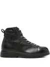 Nero Giardini Lace-up Leather Boots In Multi