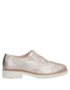 Nero Giardini Lace-up Shoes In Platinum