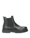 Nero Giardini Man Ankle Boots Black Size 7 Leather