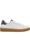 Nero Giardini White Leather Sneakers In Multi