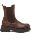 Nero Giardini Elastic-panel Platform Boots In Brown
