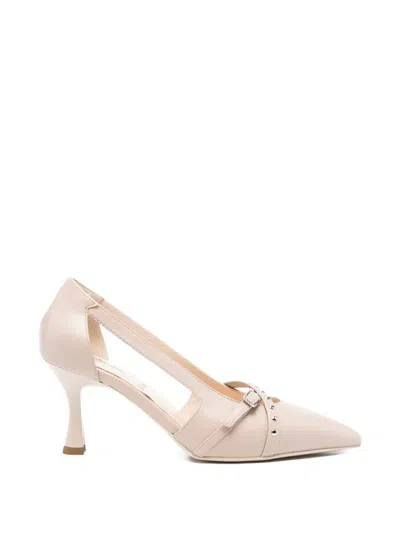 Nero Giardini Studded-strap Pumps In Pink