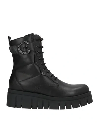 Nero Giardini Woman Ankle Boots Black Size 6 Leather