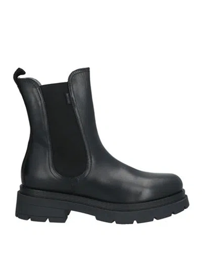 Nero Giardini Woman Ankle Boots Black Size 8 Leather