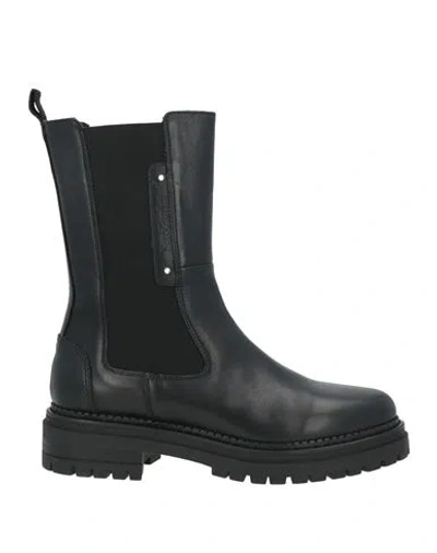 Nero Giardini Woman Ankle Boots Black Size 9 Leather