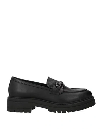 Nero Giardini Woman Loafers Black Size 5 Leather