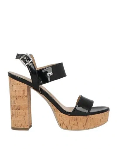 Nero Giardini Woman Mules & Clogs Black Size 8 Textile Fibers