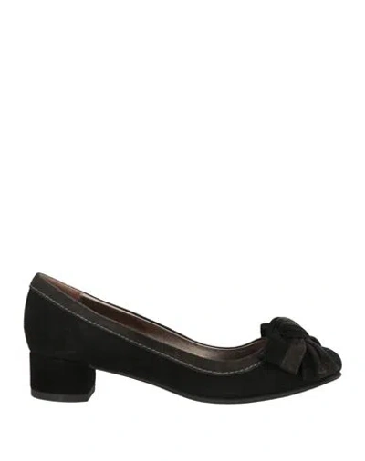 Nero Giardini Woman Pumps Black Size 8 Leather