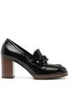 Nerogiardini 90mm Leather Pumps