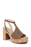 Nerogiardini Suede Ankle-strap Platform Sandals