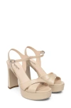 Nerogiardini Ankle Strap Platform Sandal In Brown