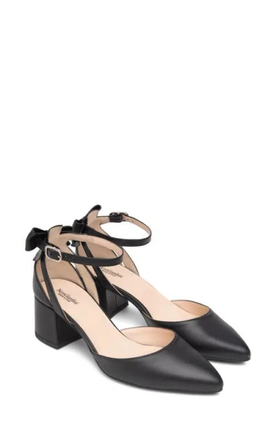 Nerogiardini Ankle Strap Pump In Black