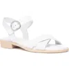 Nerogiardini Ankle Strap Sandal In White