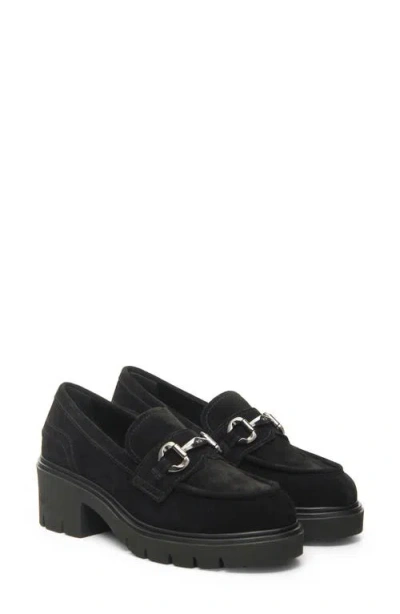 Nerogiardini Bit Heeled Loafer In Black