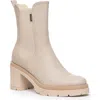 Nerogiardini Calfskin Chelsea Ankle Boots In Sand