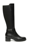 Nerogiardini Block Heel Tall Boot In Black