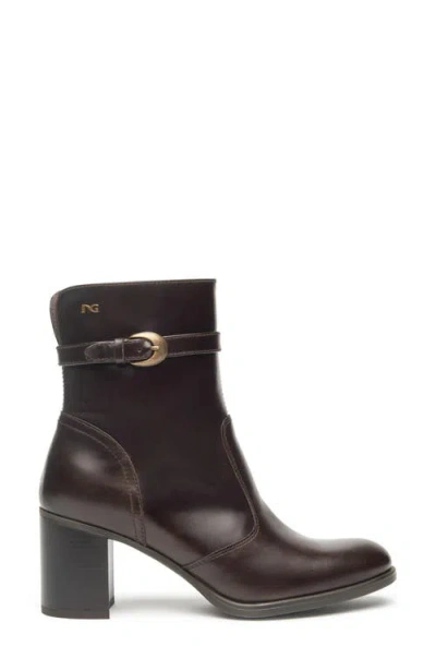 Nerogiardini Buckle Bootie In Brown