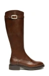 Nerogiardini Buckle Riding Boot In Brown