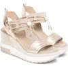 Nerogiardini Bungee Platform Wedge Sandal