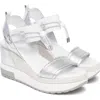 Nerogiardini Bungee Platform Wedge Sandal