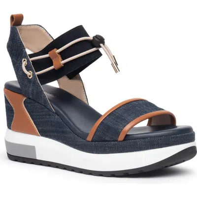 NEROGIARDINI NEROGIARDINI BUNGEE PLATFORM WEDGE SANDAL