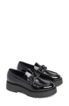 Nerogiardini Chain Platform Loafer In Black