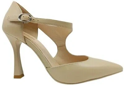 Pre-owned Nerogiardini Court Shoes Women's Nero Giardini E409340de Shoes Maryjane Casual Elegant Beige