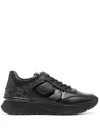Nerogiardini Guanto Leather Sneakers In Black