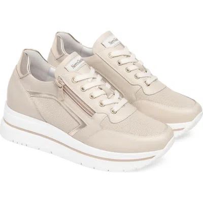 Nerogiardini Hidden Wedge Sneaker In White