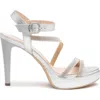 Nerogiardini Jeweled Platform Sandal