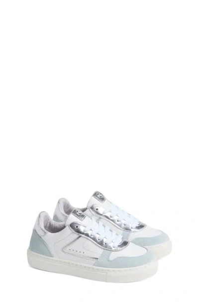 Nerogiardini Kids' Retro Low Top Sneaker In Multi