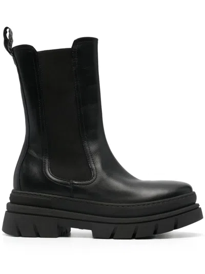 Nerogiardini Leather Chelsea Boots